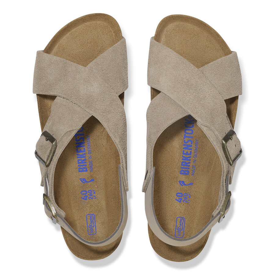 tulum soft footbed nubuck leathersuede