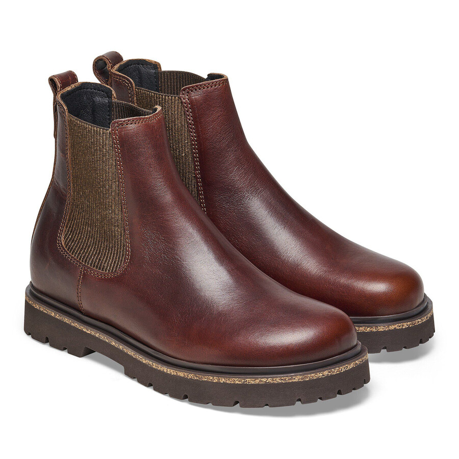 highwood slip on women natural leather