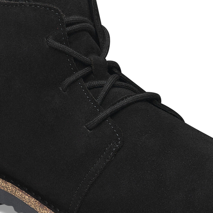 uppsala mid shearling suede leather