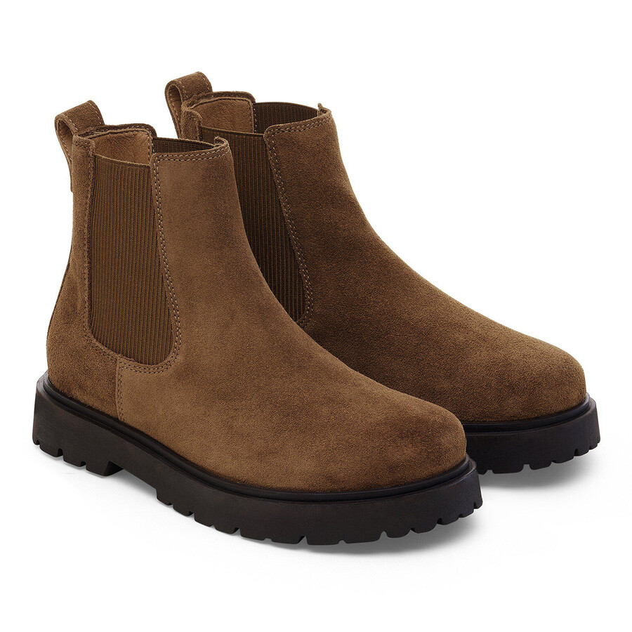 highwood slip on women suede leather