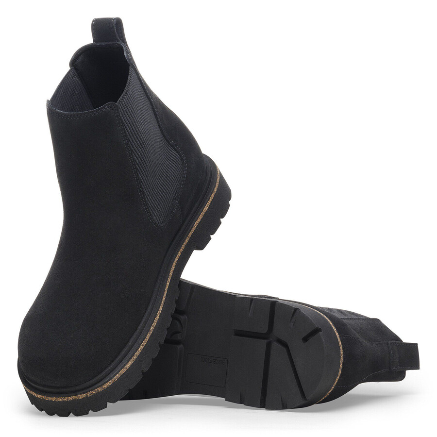 highwood slip on men suede leather
