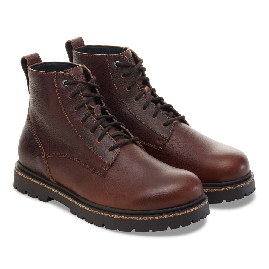 highwood lace mid men natural leather