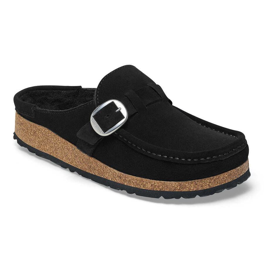 buckley shearling suede leather