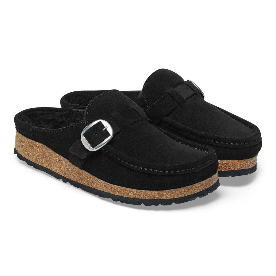 buckley shearling suede leather