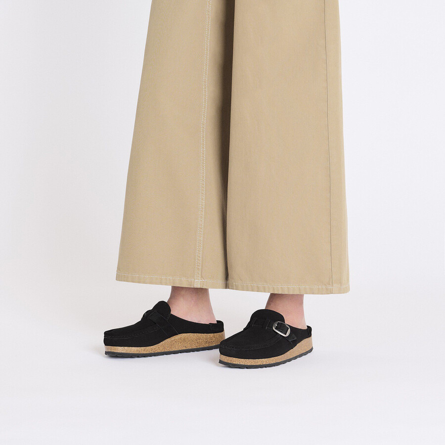 buckley shearling suede leather