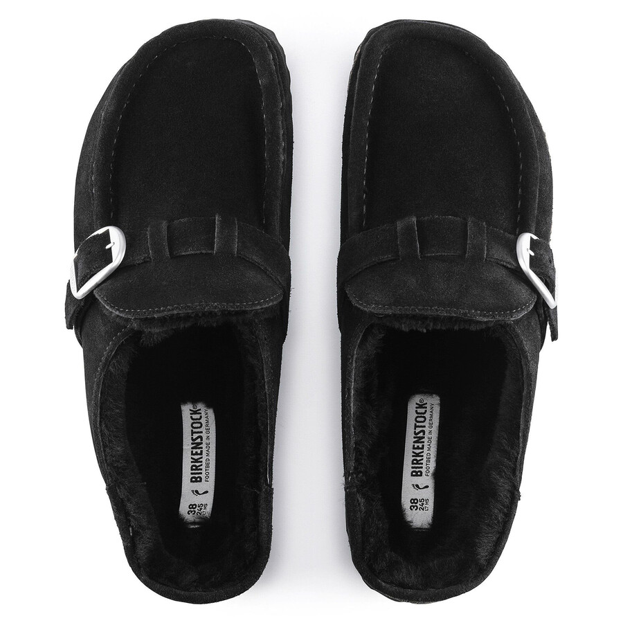 buckley shearling suede leather
