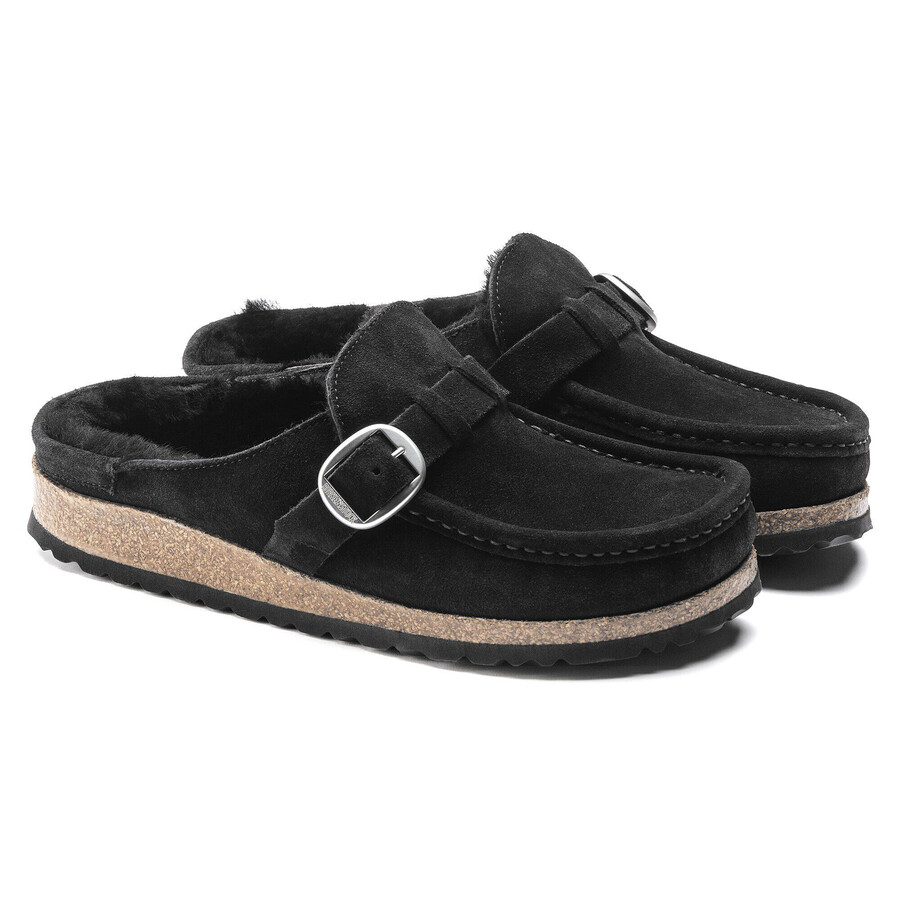 buckley shearling suede leather