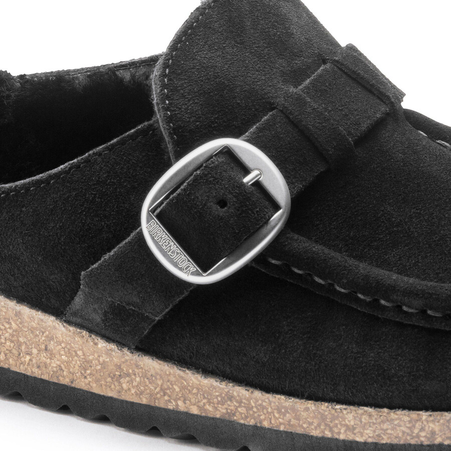 buckley shearling suede leather