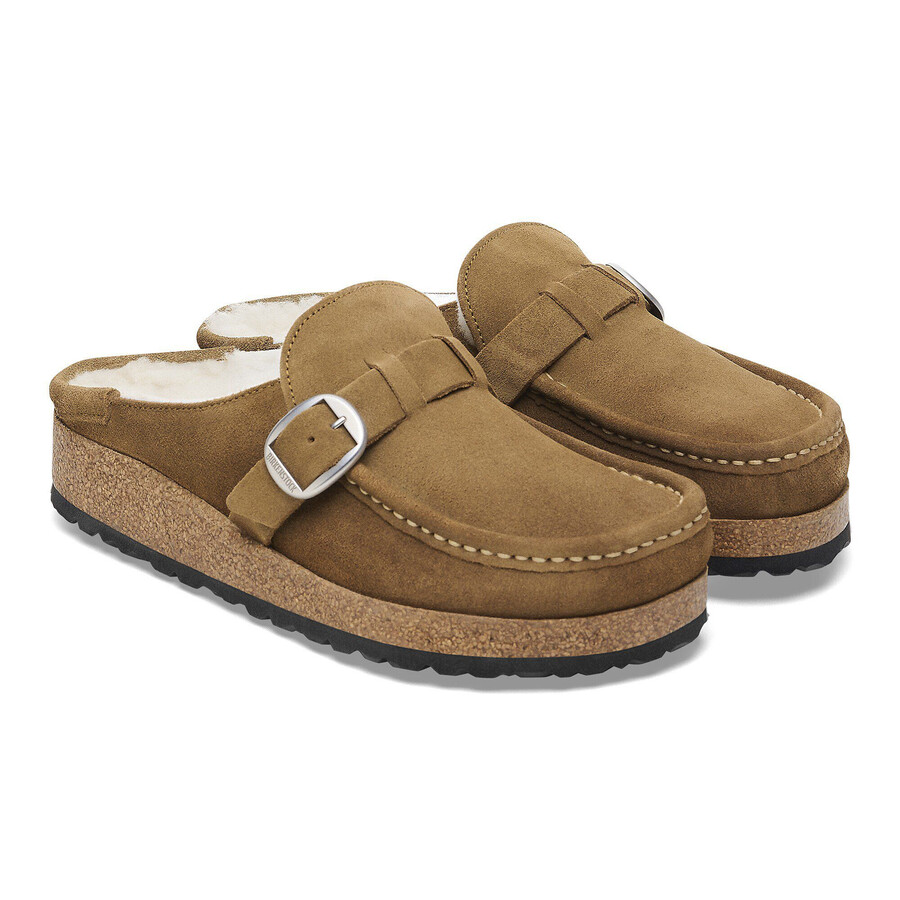 buckley shearling suede leather