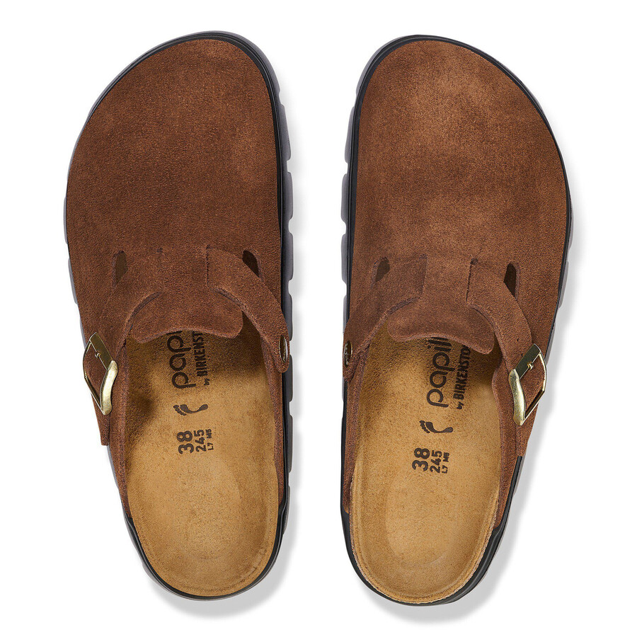 boston chunky suede leather