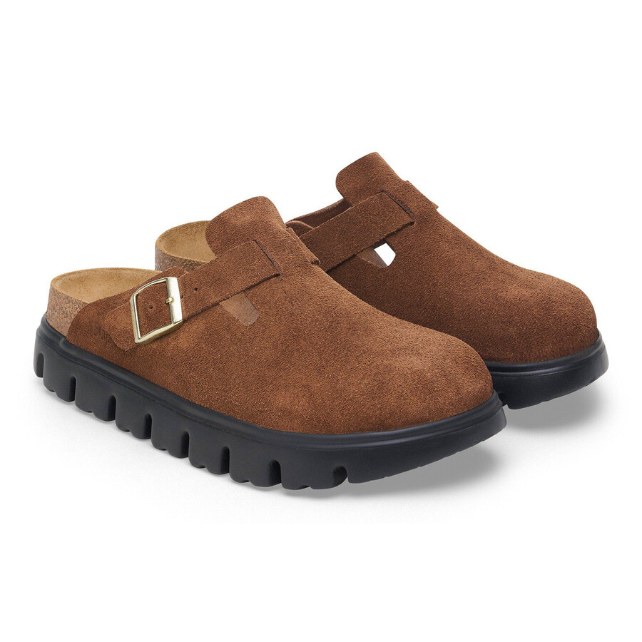 boston chunky suede leather