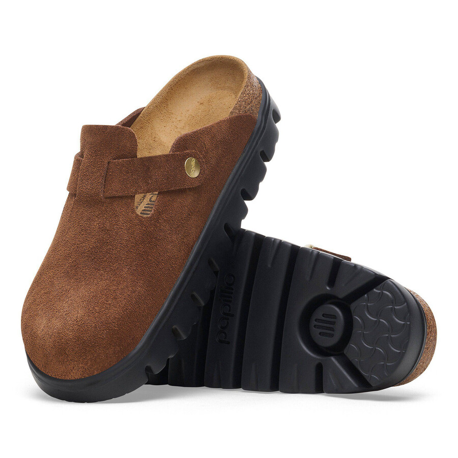 boston chunky suede leather