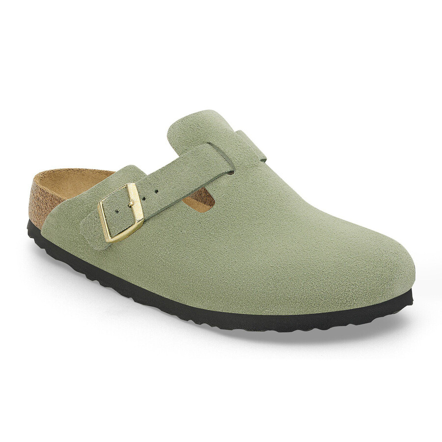 boston soft footbed suede leather