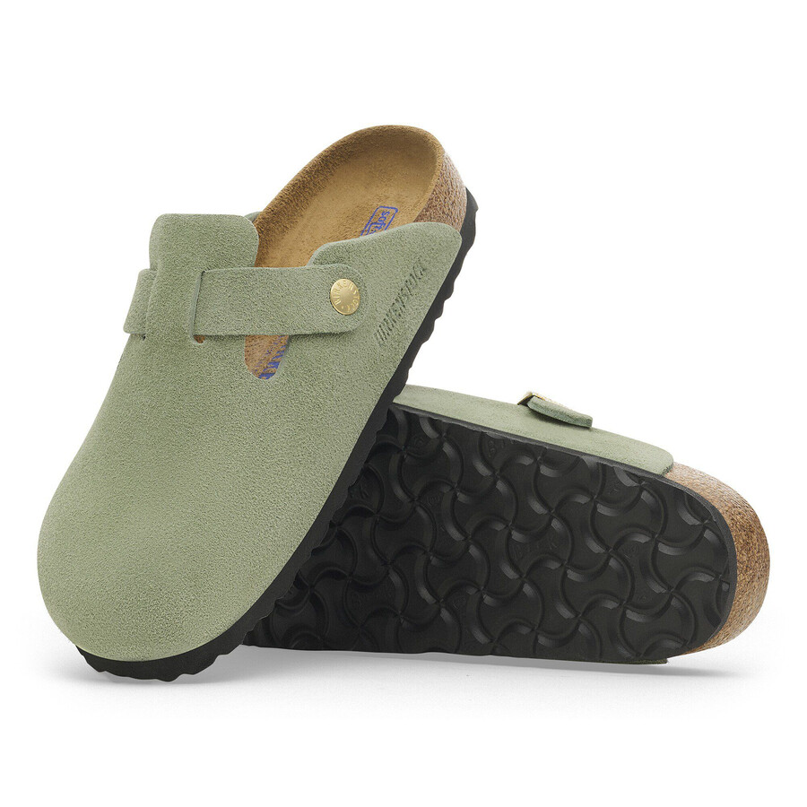 boston soft footbed suede leather
