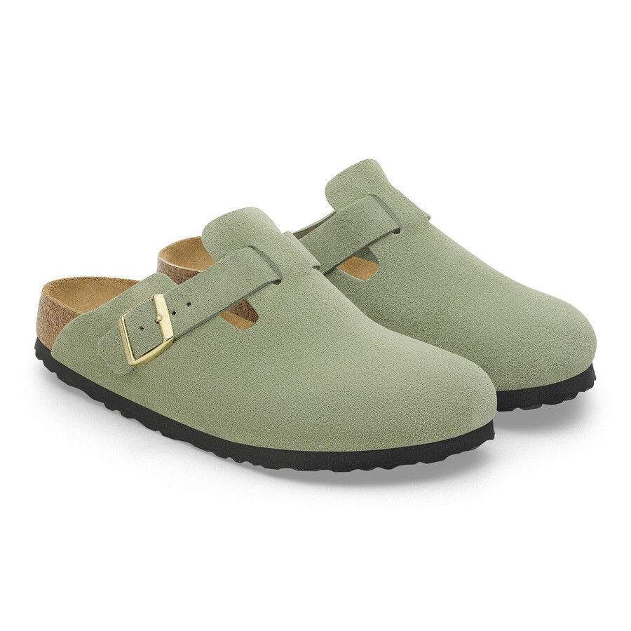 boston soft footbed suede leather