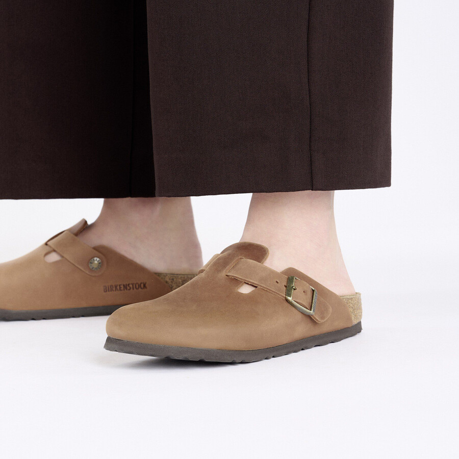 boston natural leather oiled