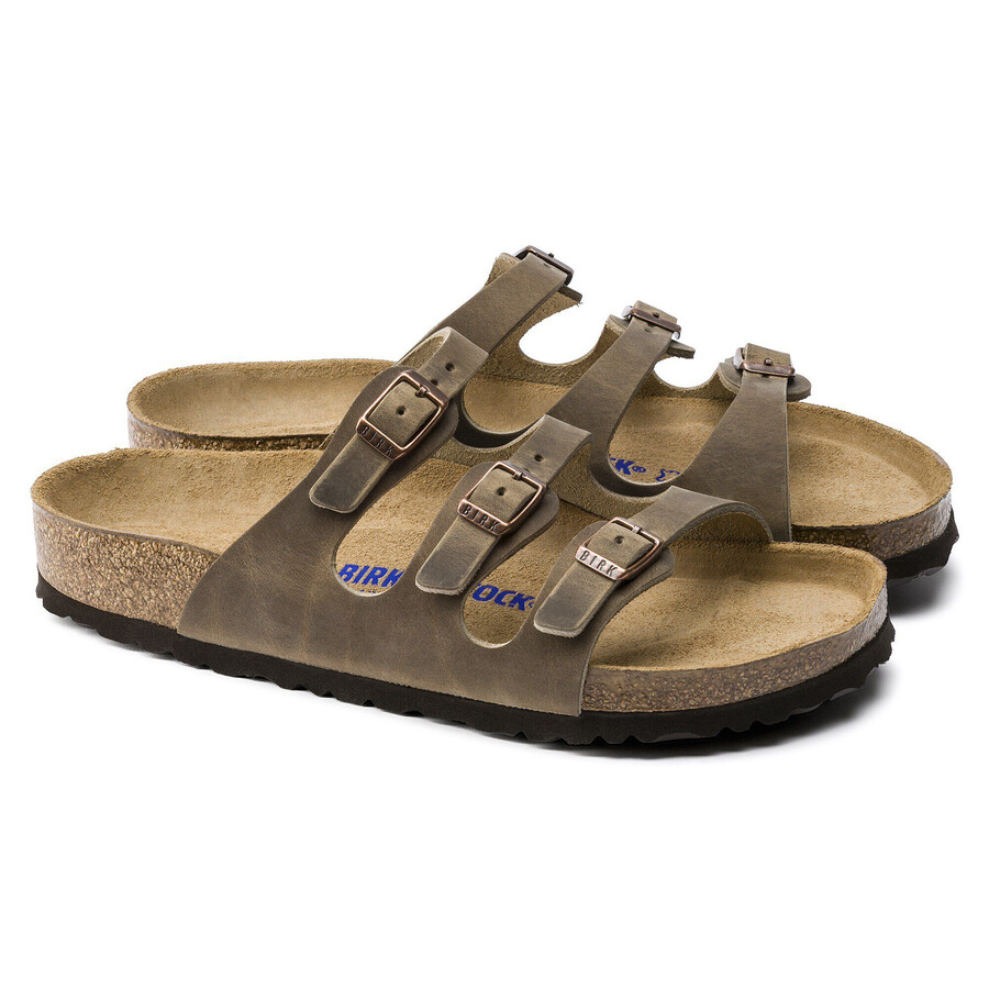 florida soft footbed natural leather oiled