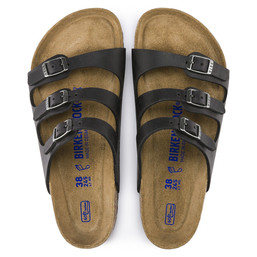 florida soft footbed natural leather oiled
