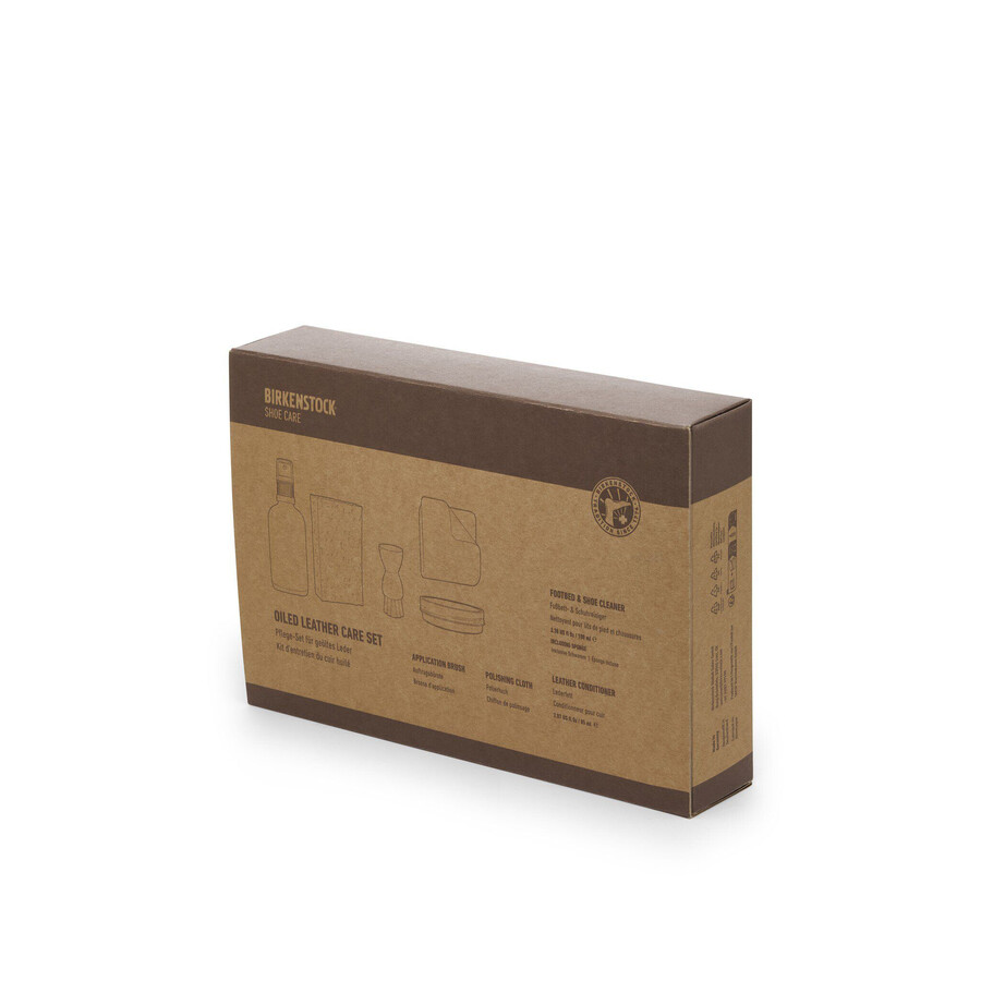 oiled leather care set multi