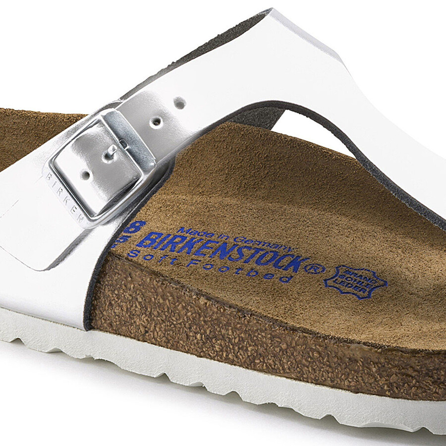 gizeh soft footbed natural leather