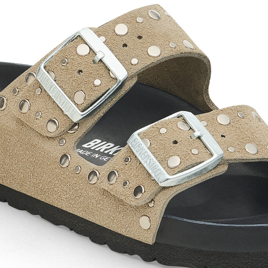 arizona rivet suede leather