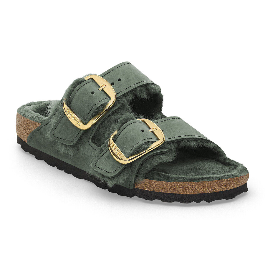 arizona big buckle shearling natural leather oiled