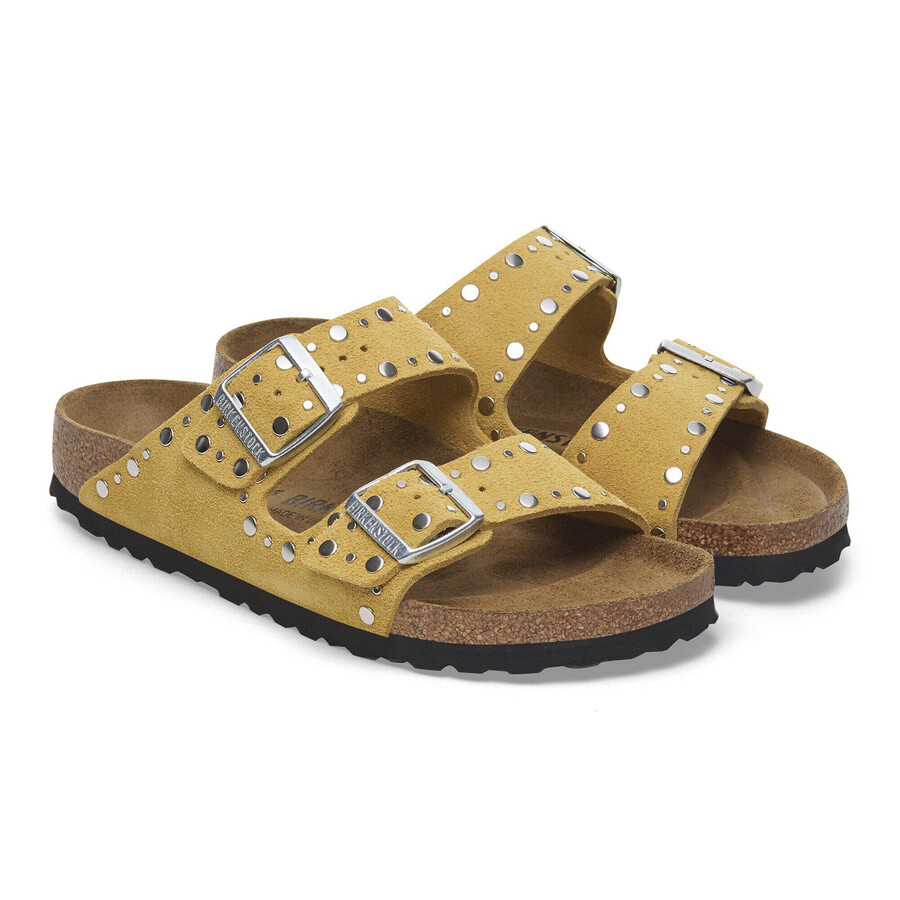 arizona rivet suede leather
