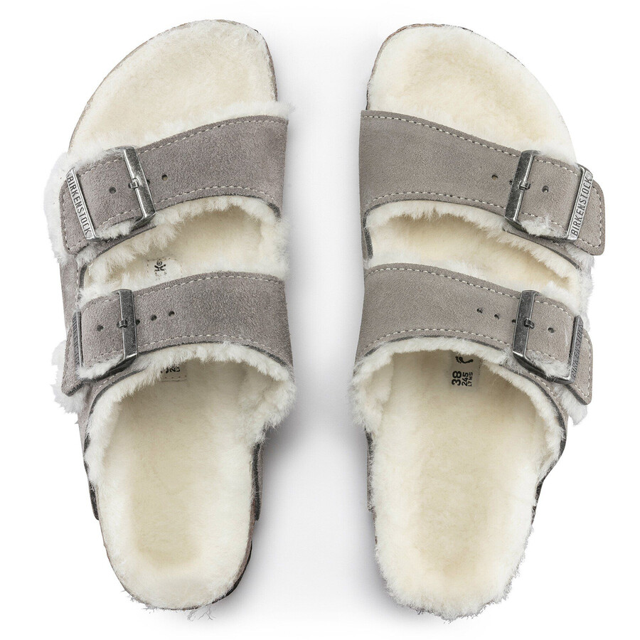 arizona shearling suede leather