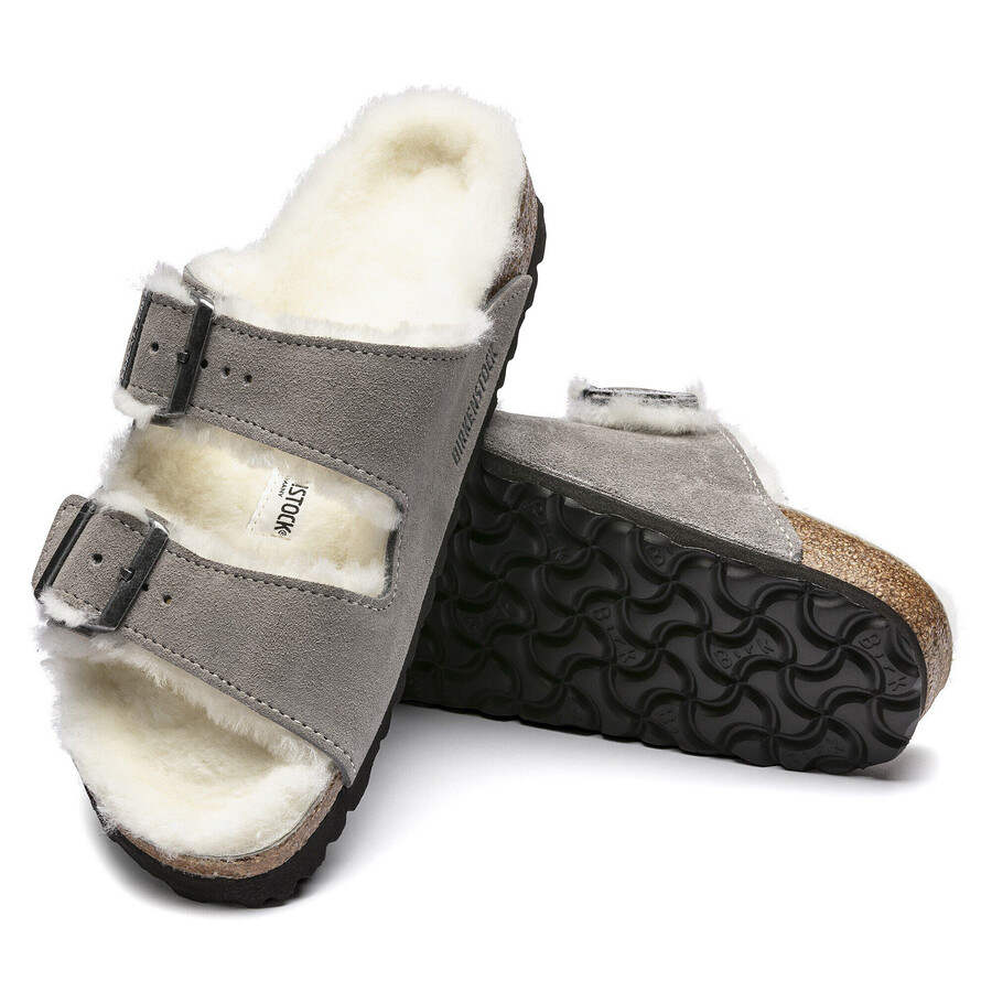 arizona shearling suede leather