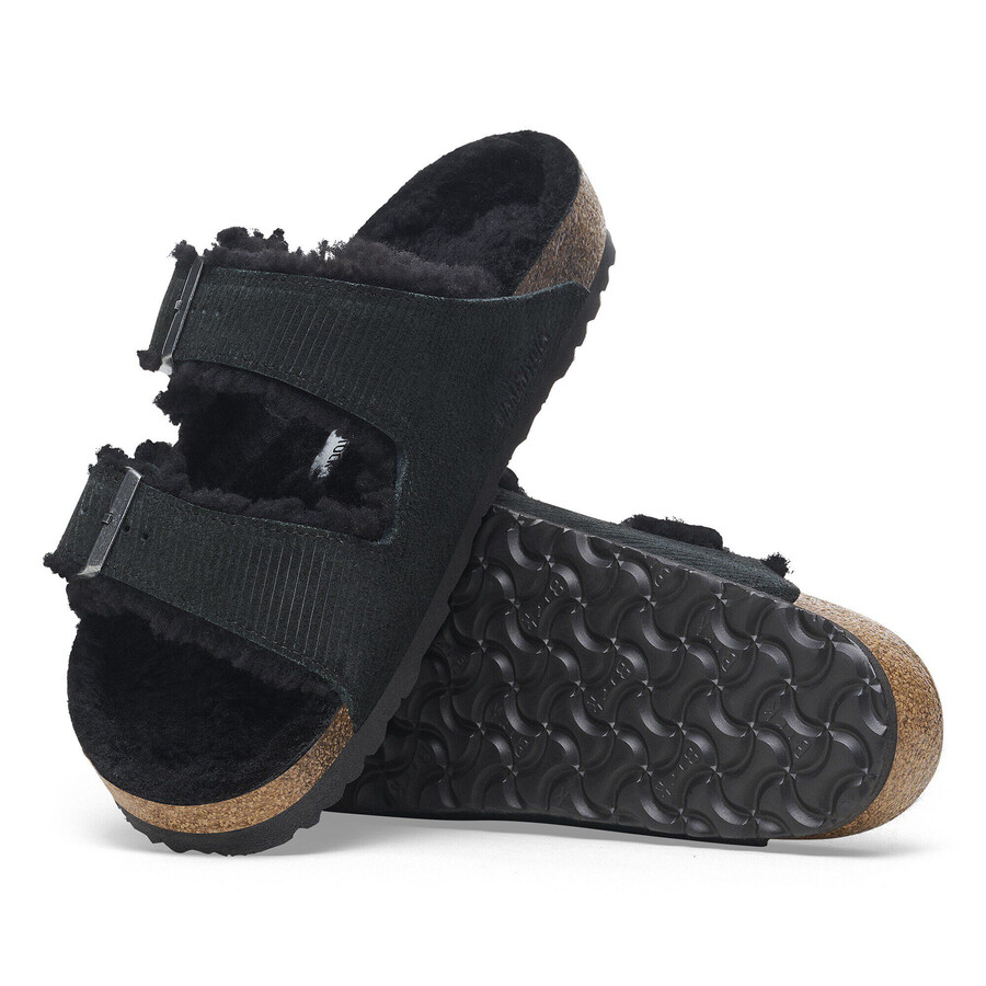 arizona shearling suede leatherfur