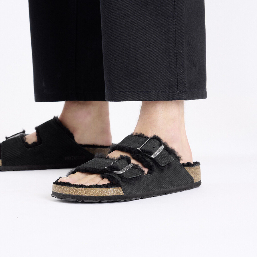 arizona shearling suede leatherfur